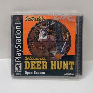 Cabela's Ultimate Deer Hunt Open Season PS1 (Sony PlayStation, 2002) No Manual